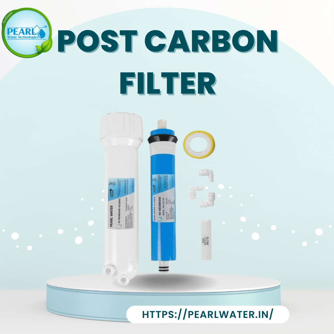Pearl Water Technologies offers the Post Carbon Filter