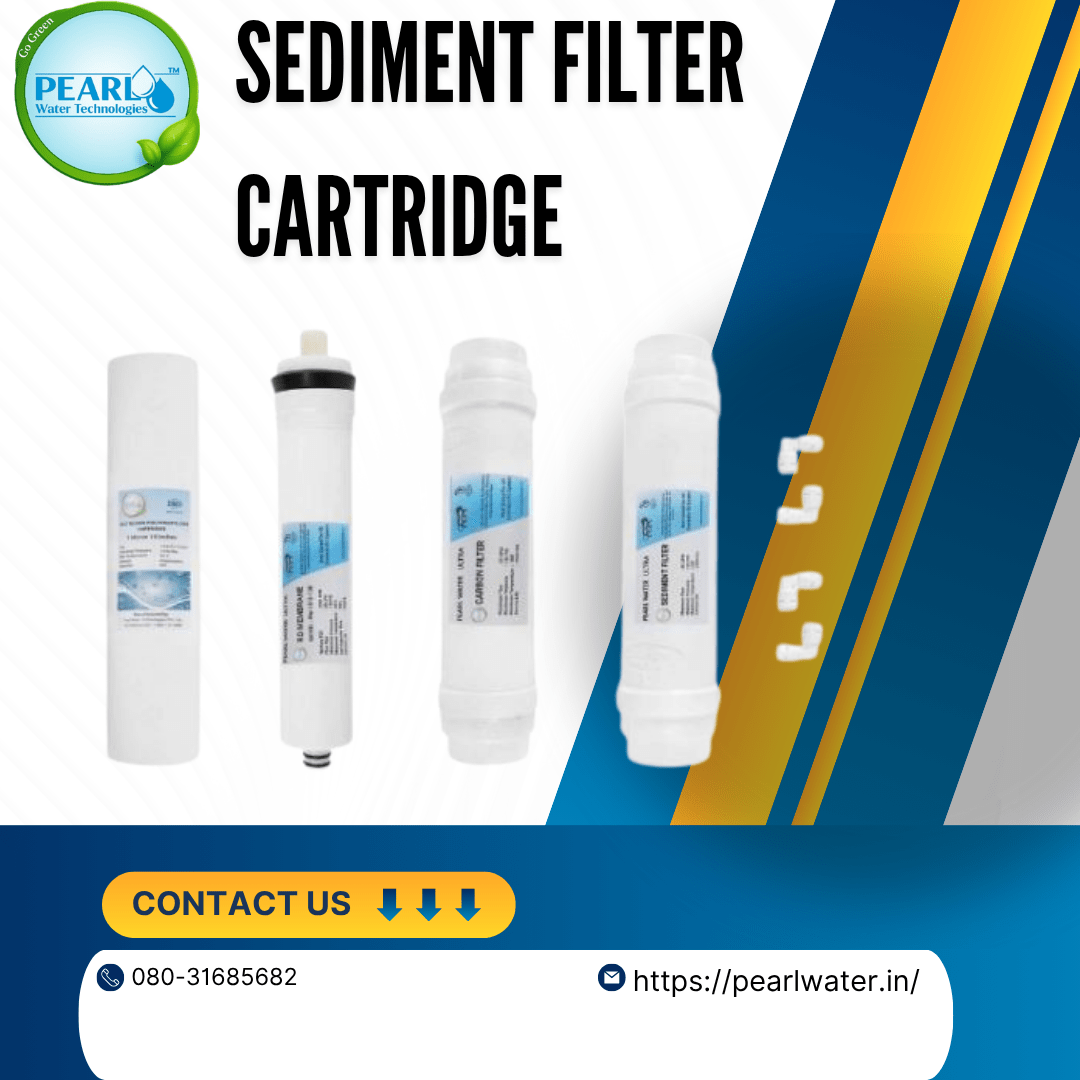 Sediment filter cartridge | Pearl Water Technologies