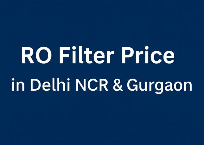 RO Filter Price in Delhi NCR & Gurgaon | Compare Best Deals 2025